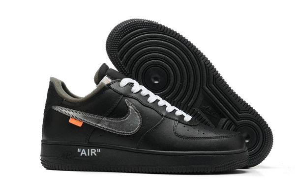 Men's Air Force 1 Black Shoes 0287 Men's Air Force 1 Black Shoes 0287